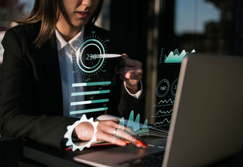 Visual showing clean and accurate data for better decision-making