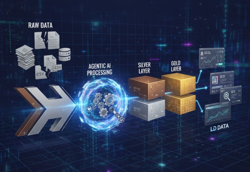 Agentic AI automating data pipeline for subscription-based business analytics